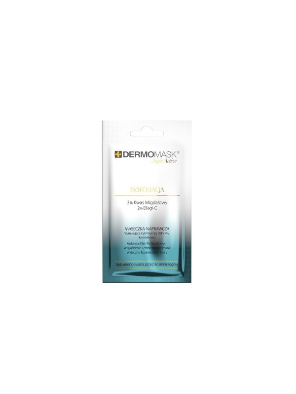 L'biotica Maseczka DERMOMASK Night Active EKSFOLICJA 12 ml