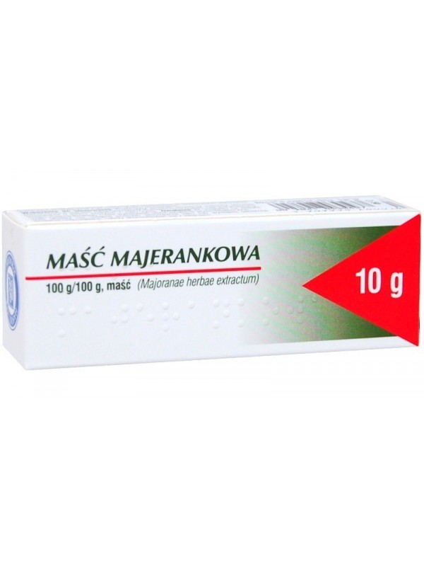 Zdrowie Maść majerankowa 10 g