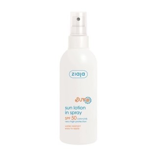 Ziaja Sun Émulsion solaire hydratante Waterproof SPF50 50+ Spray 170 ml