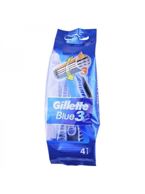 Gillette Blue 3 4 szt