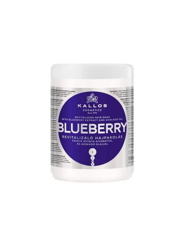 Kallos Maska do włosów Blueberry 1000 ml