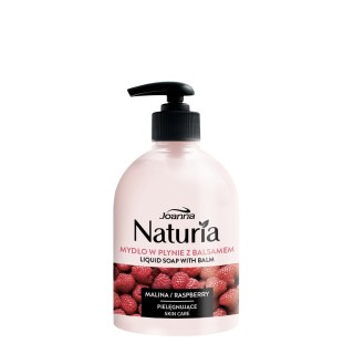 Joanna Naturia Mydło w płynie z balsamem MALINA 500 ml