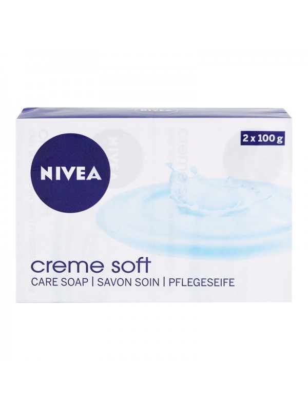 NIVEA SOAP CREAM SOFT TWIN PACK 2 x 100 g