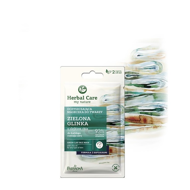 Farmona Herbal Care Green Clay Cleansing Mask 2x5 ml