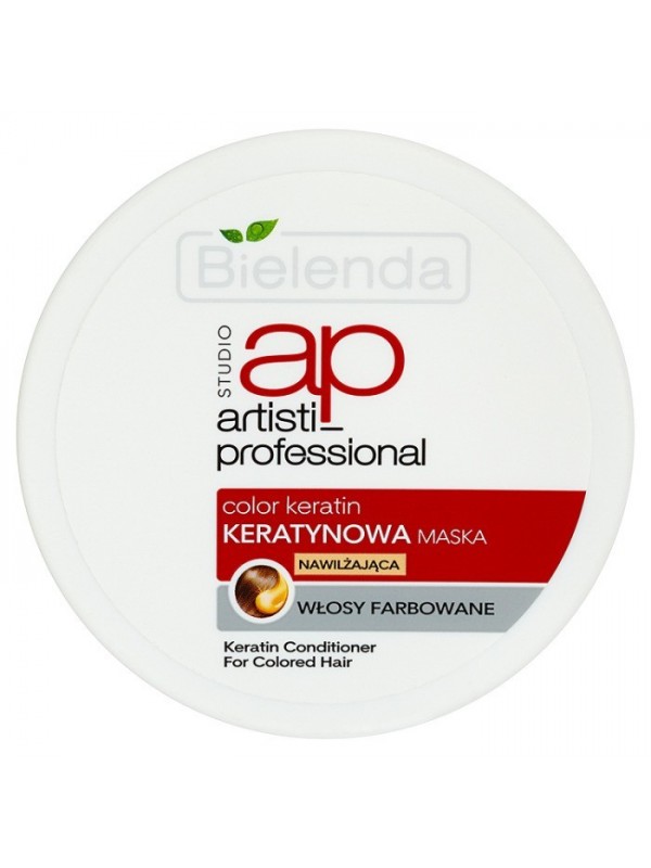 Bielenda Artisti Professional Color Keratin Keratynowa Maska do włosów farbowanych 200 ml