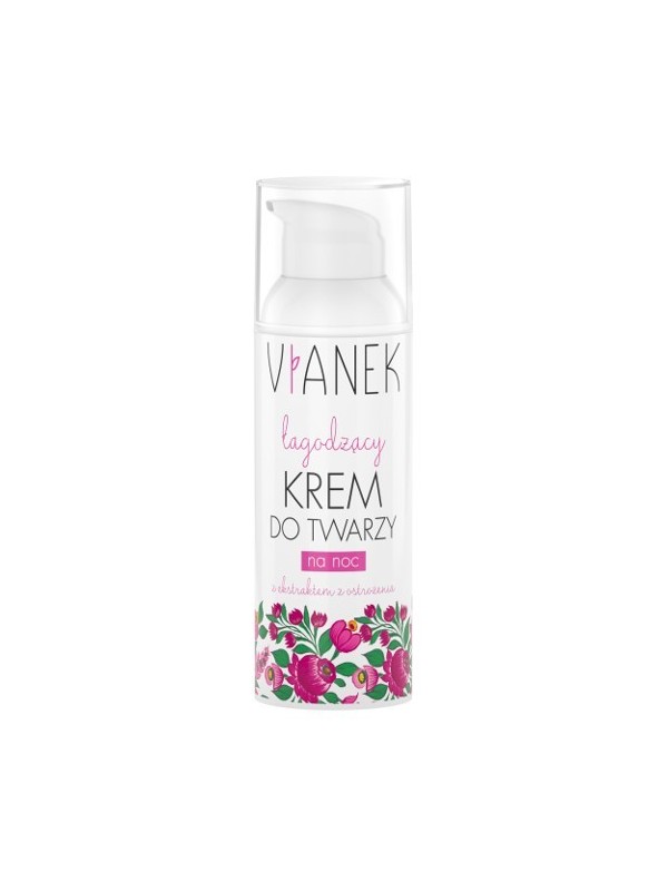 Vianek Łagodzący krem do twarzy na noc 50 ml