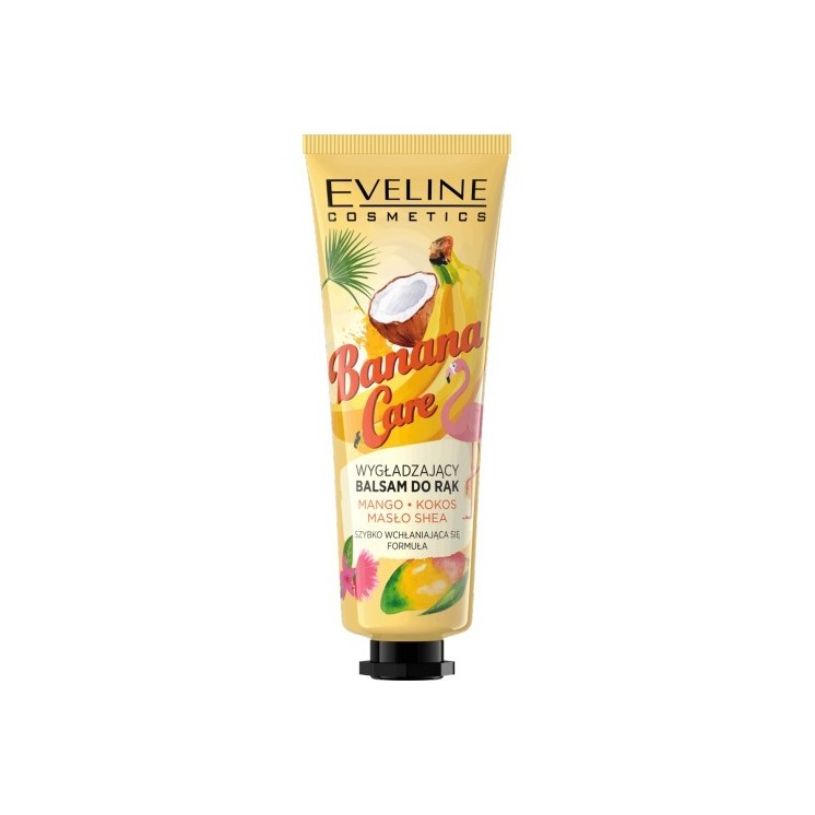 Eveline Banana Care Mango + Sheabutter Glättender Handbalsam 50 ml