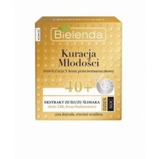 Bielenda YOUTH TREATMENT Крем для обличчя проти зморшок 40+ зволожуючий день/ніч 50 мл