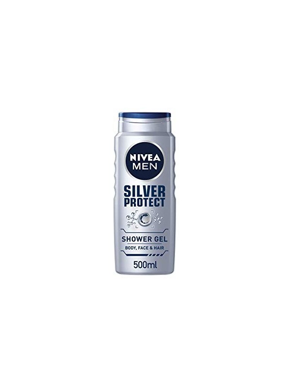 NIVEA MEN SHOWER GEL SILVER PROTECT 500 ml