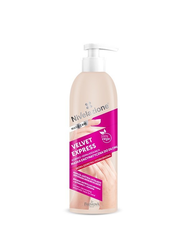 Farmona Nivelazione Korneo-odmładzająca maska enzymatyczna do dłoni VELVET EXPRESS 200 ml