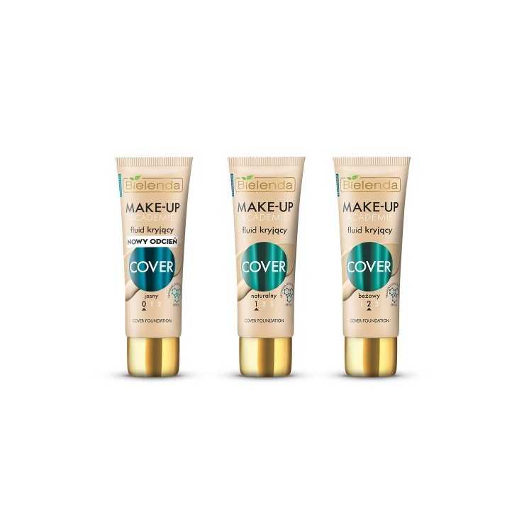 Bielenda MAKE-UP ACADEMIE Covering fluid COVER - natural shade 30 g