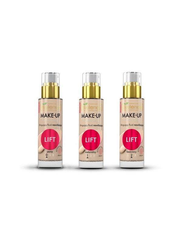 Bielenda MAKE-UP ACADEMIE Fluid liftingujący LIFT - odcień naturalny 30 g