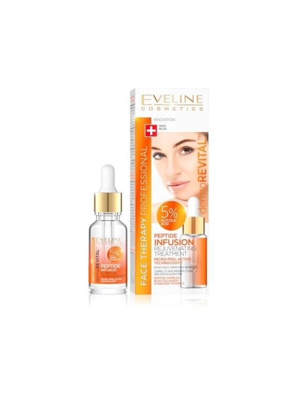 Eveline Dermo Revital Peptide Infusion kuracja odmładzająca 18 ml