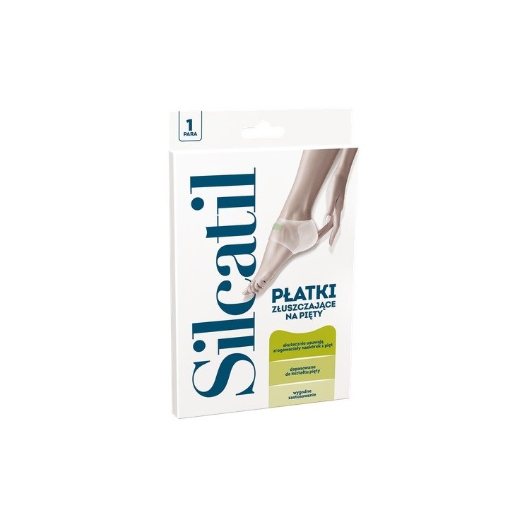 Відлущувальні подушечки для п'ят SILCATIL