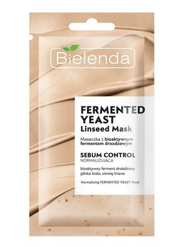 Bielenda FERMENTED YEAST maska sebum control normalizująca 8 g