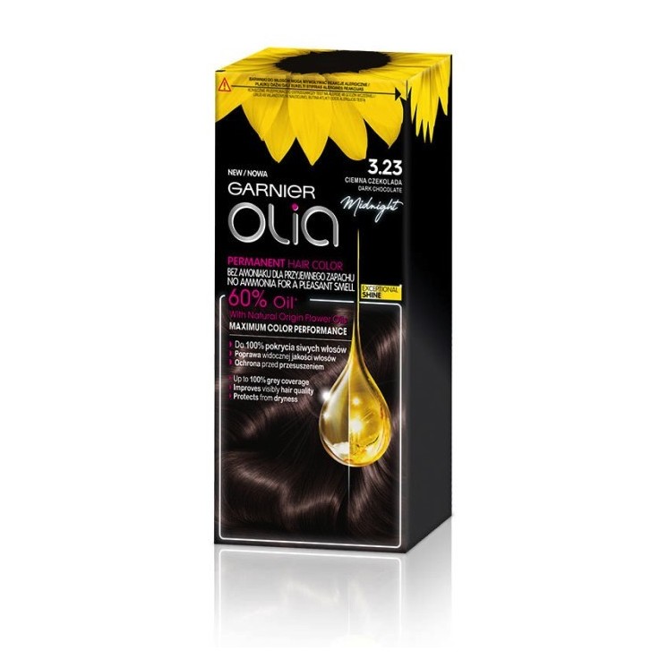 Garnier Olia Haarverf /3.23/ Donkere chocolade