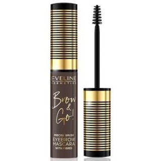 Eveline Brow & Go Eyebrow Mascara /02/ Dark 6ml