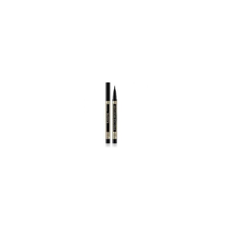 Eyeliner Eveline Precise Brush Liner avec pinceau Deep Black