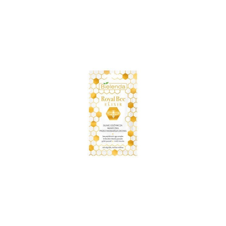 Bielenda ROYAL BEE ELIXIR Sterk voedend anti-rimpel gezichtsmasker 8 gr