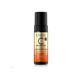 Eveline C Sensation Mousse Nettoyante 3 en 1 150 ml