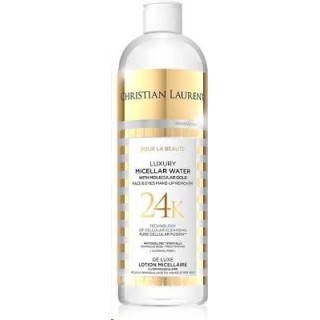 Christian Laurent Eau Micellaire Luxueuse à l'Or Colloïdal pour le Démaquillage Visage et Yeux 24K 500 ml