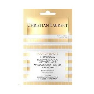 Christian Laurent Luxe verlichtend en liftend gezichtsmasker met 24-karaats goud 2x5 ml