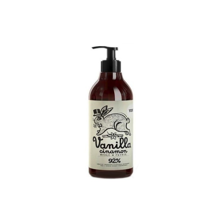 YOPE Vanilla and Cinnamon liquid soap 500 ml