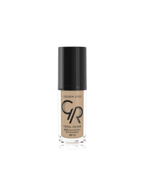 Golden Rose Podkład kryjący i korektor do twarzy SPF15 /06/ Taupe 30 ml