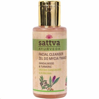 Sattva Ayurveda Face Wash Gel Sandelhout & Kurkuma 100 ml