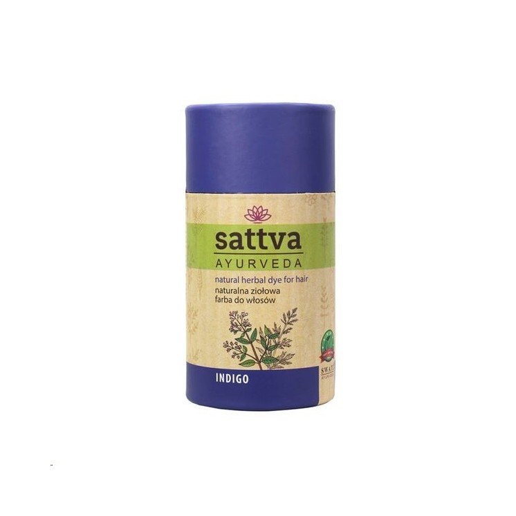 Sattva Ayurveda Natuurlijke kruiden haarverf Indigo 150 g