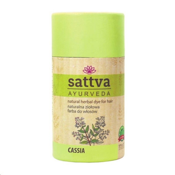 Фарба для волосся Sattva Ayurveda Natural трав'яна Cassia 150 г