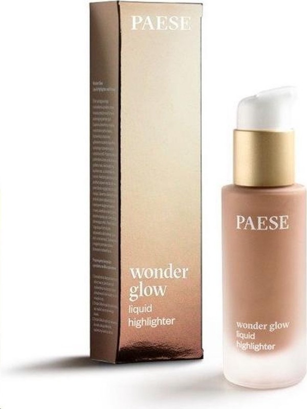 Paese Wonder Glow Liquid Rozświetlacz w płynie Bronzed 20 ml