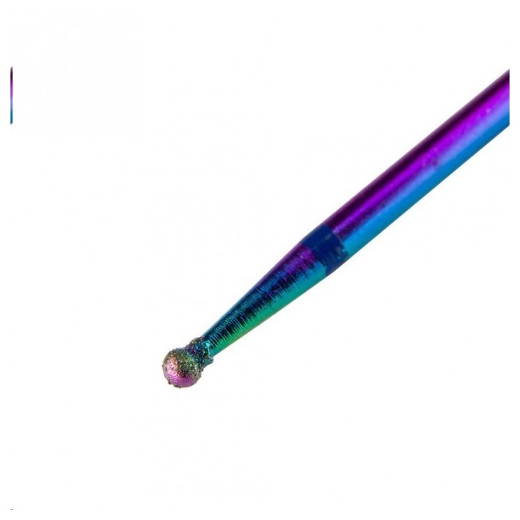 MollyLac Unicorn Diamantfrees regenboog bal blauw 1 stuk