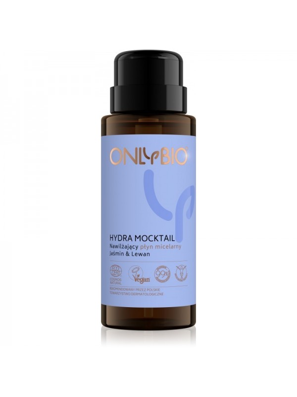 ONLYBIO Hydra Mocktail Płyn micelarny nawilżający Jaśmin i Lewan 300 ml