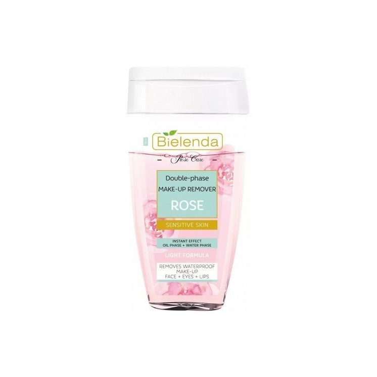 Bielenda ROSE CARE Tweefasige gezichtsmake-up remover 140 ml