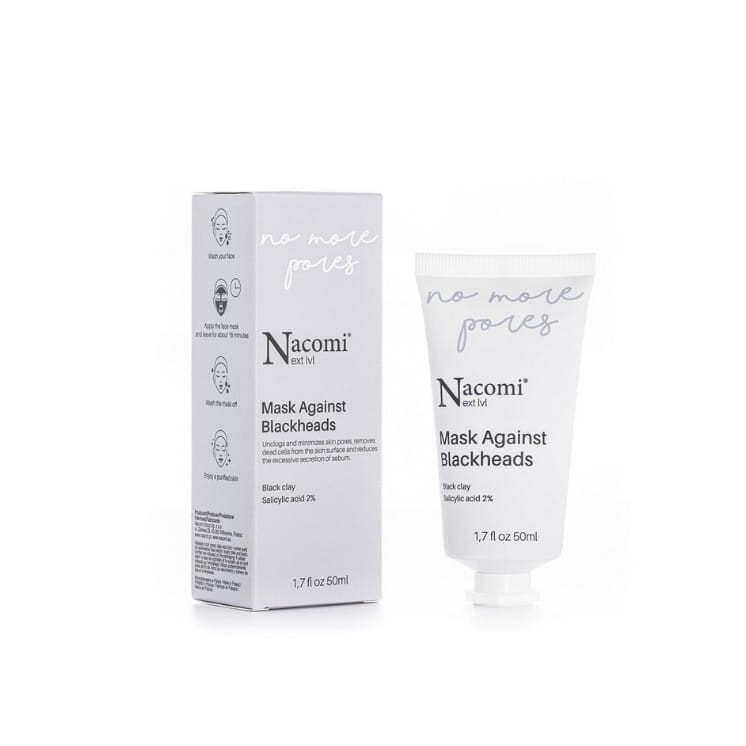Nacomi Next Level No more pores Gezichtsmasker tegen mee-eters 50 ml