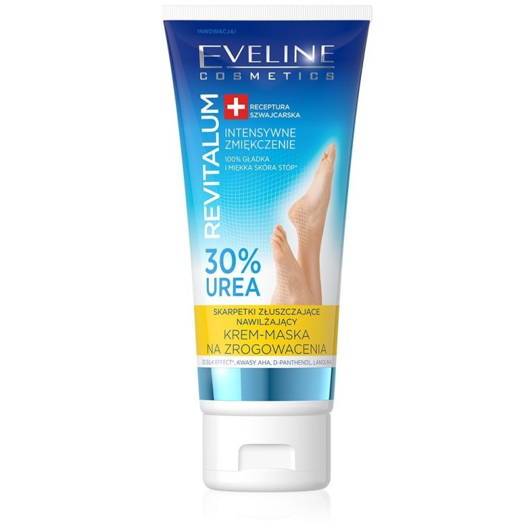Eveline Revitalum 30% Masque-crème pour callosités à l'urée 100 ml