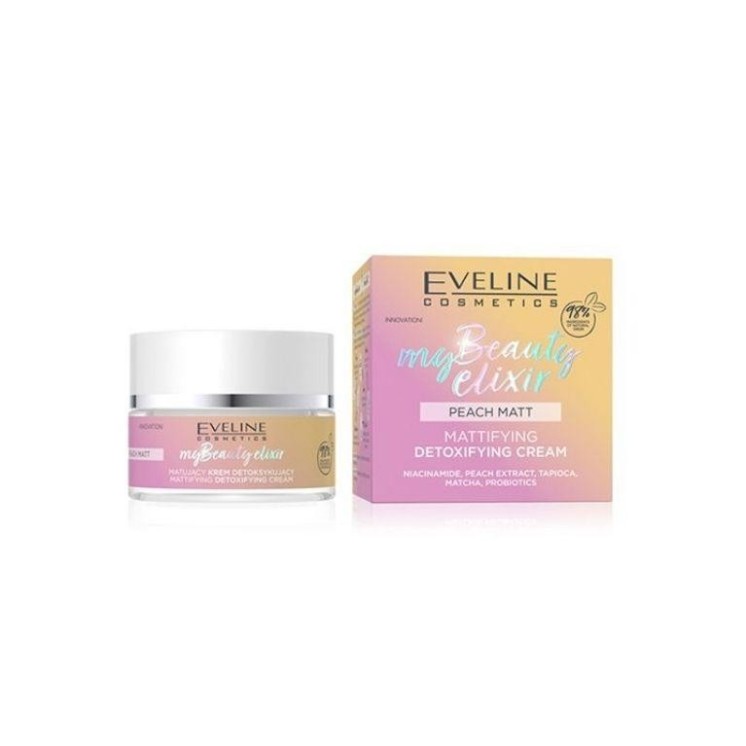 Eveline my Beauty Elixir Mattierende Entgiftende Gesichtscreme 50 ml