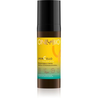 ONLYBIO Crème-Mousse Yeux Limoncello Éclaircissante Cernes Vitamine C, Avocat et Caféine 15 ml