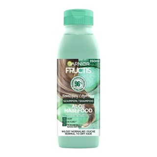 Garnier Fructis Aloes Hair Food nawilżający Szampon do włosów normalnych i suchych 350 ml