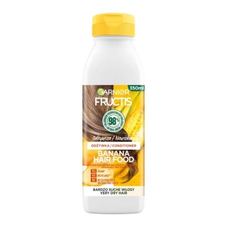 Garnier Fructis Banana Hair Food odżywcza Odżywka do włosów bardzo sychych 350 ml