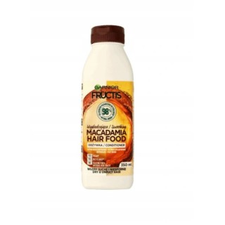 Garnier Fructis Macadamia Hair Food wygładzająca Odżywka do włosów suchych i niesfornych 350 ml