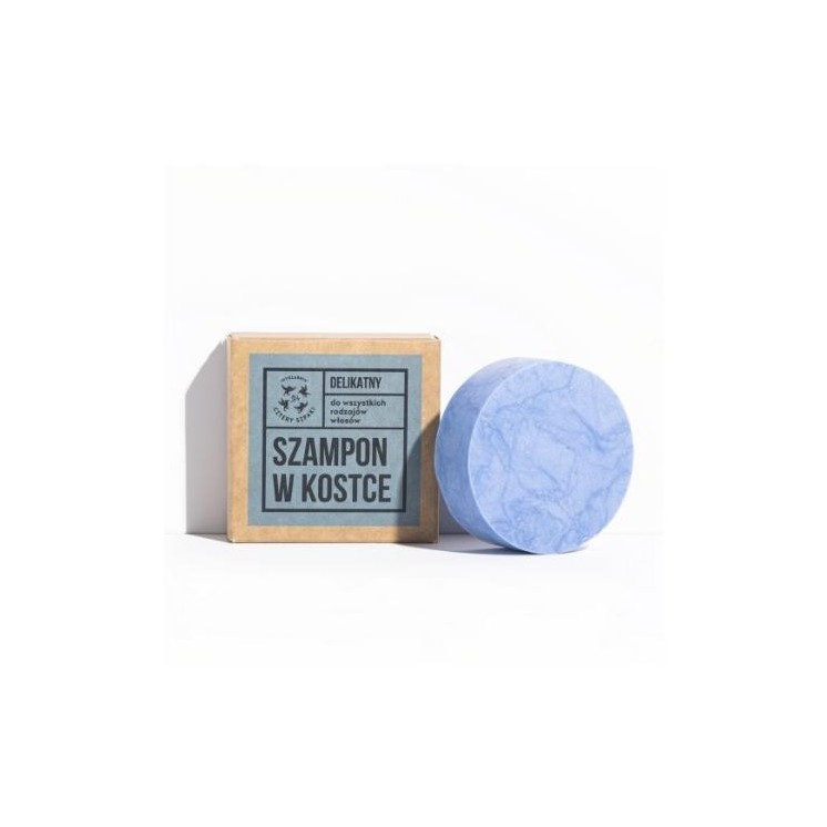 Mydlarnia Cztery Szpaki shampooing solide pour cheveux délicats 75 g