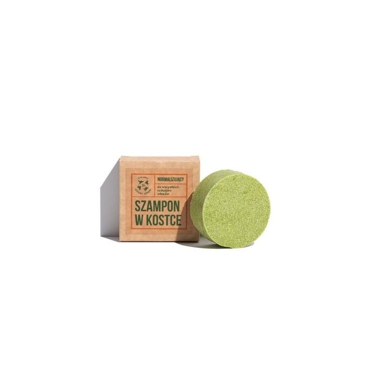 Mydlarnia Cztery Szpaki Shampooing solide normalisant au romarin et à la mandarine 75 g