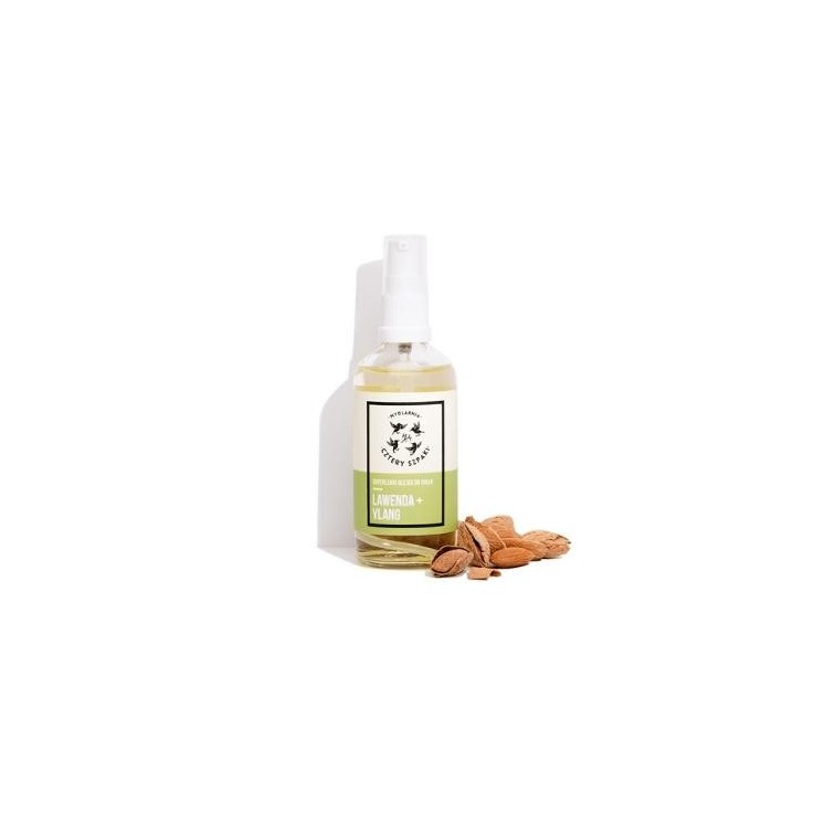 Mydlarnia Cztery Szpaki super light Lavender + Ylang-Ylang body oil 100 ml