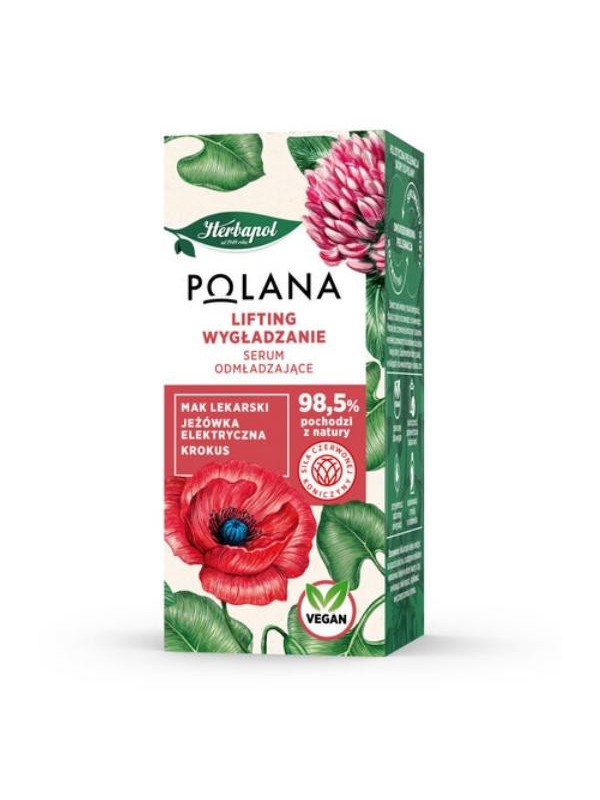 Herbapol Polana Lifting i Wygładzanie Serum odmładzające 30 ml