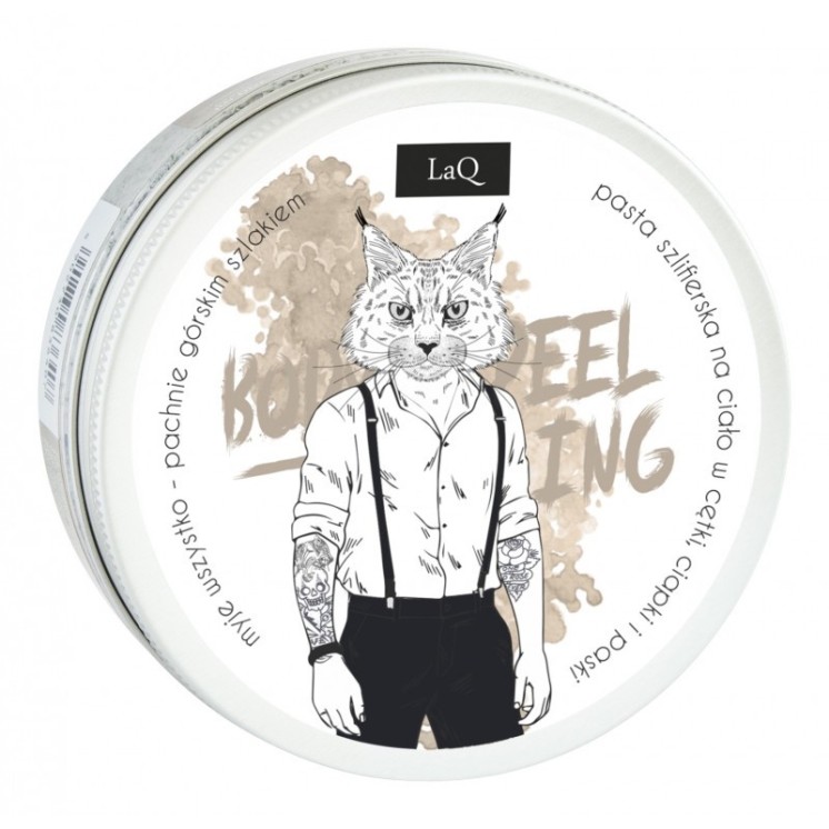 LaQ Ryszard z Bieszczad Washing Peeling for men 200 ml