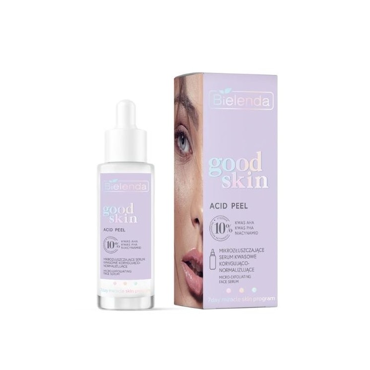 Bielenda GOOD SKIN ACID PEEL micro-exfoliating correcting and normalizing face Serum 30 ml