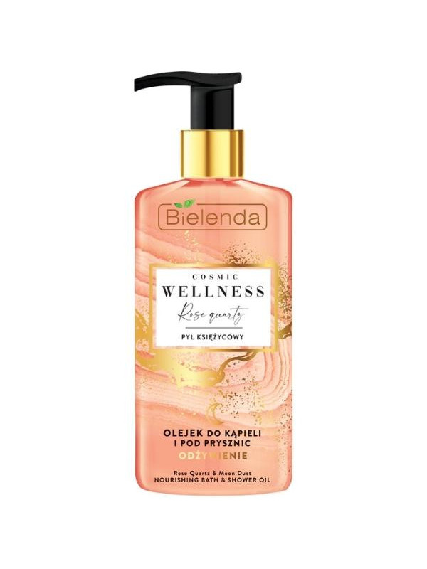 Bielenda Cosmic Wellness Olejek do kąpieli i pod prysznic Pył Księżycowy i Rose Quartz 150 ml