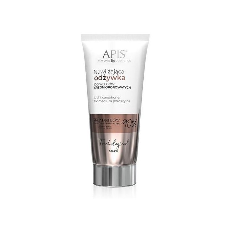 Apis Trichological Care feuchtigkeitsspendender Conditioner für Haare mit mittlerer Porosität, 200 ml